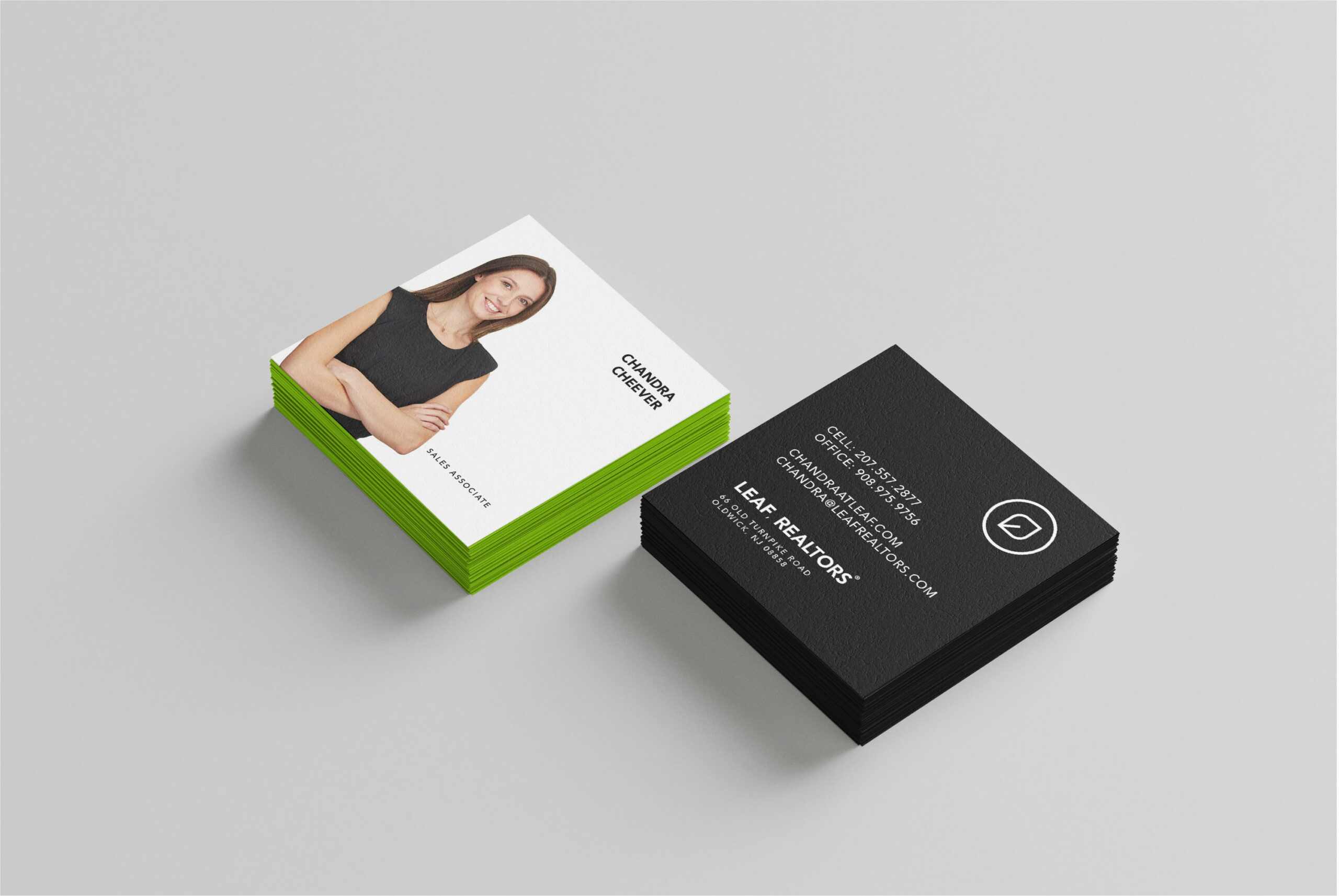 Leaf Business cards